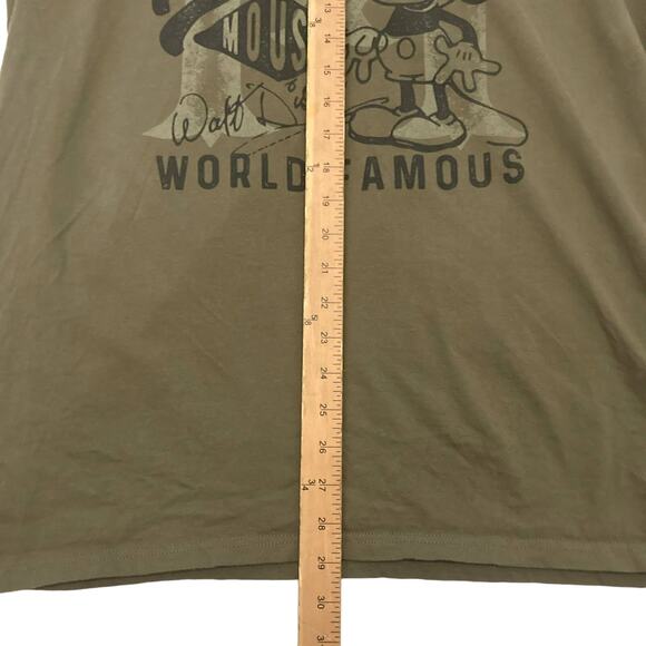 Disney Mickey Mouse Green Graphic T-Shirt Size XL - Picture 6 of 6